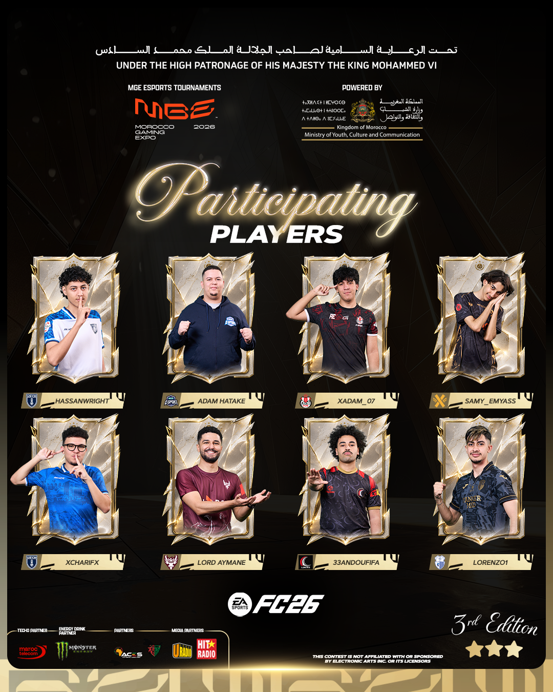 Morocco Gaming Expo — identity 4